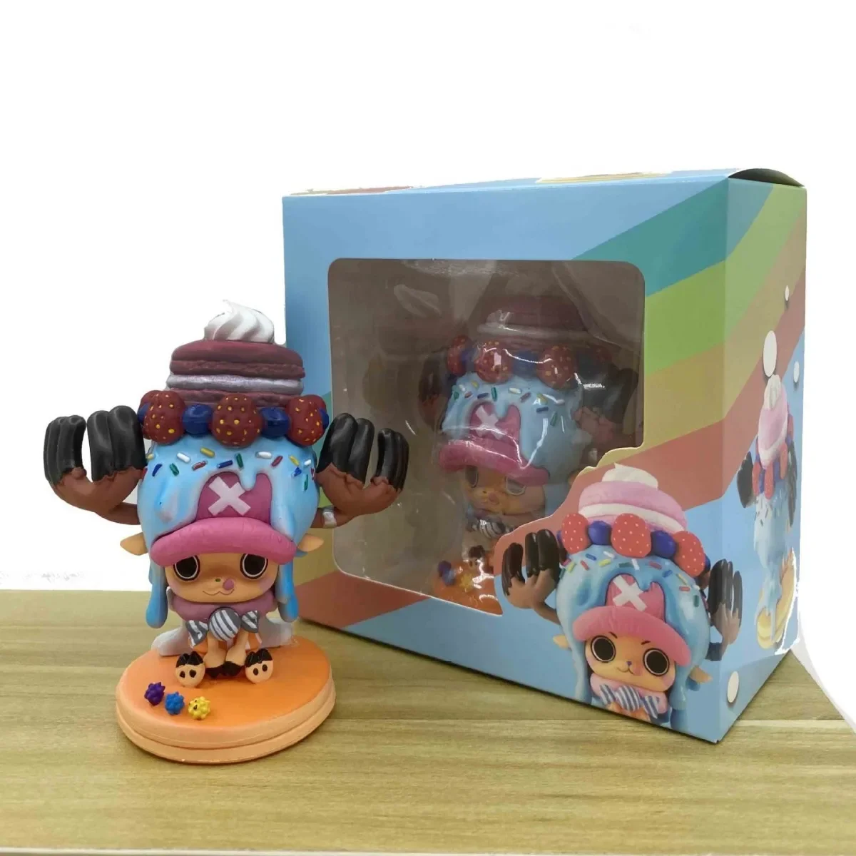 Figurines de dessin animé Chopper, 14CM, une pièce, Tony Chopper, modèle en PVC, poupée de Collection, décoration de salle, jouet, cadeau de noël