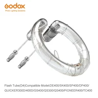 Tubo de Flash profesional Godox 400Ws para Flash Godox DE400 TC400 SK400 DP400 GS400 QS300 QS400 Quicker 300D/400D