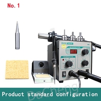 Hot Air Gun QUICK 706W Plus 2 in 1 Electric Iron Soldering Station Precise Display Digital Magnetic Switch Fash Speed Low Noise