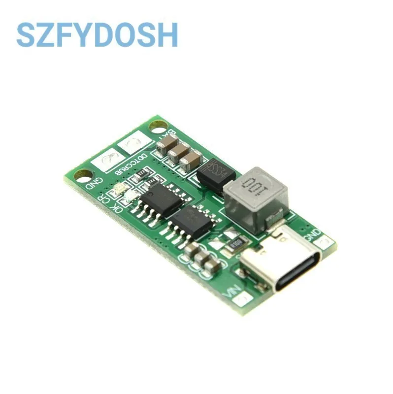 2S 3S 4S Li-ion battery charger battery protection board TypeC USB boost charging board DC3-5V Step-Up 