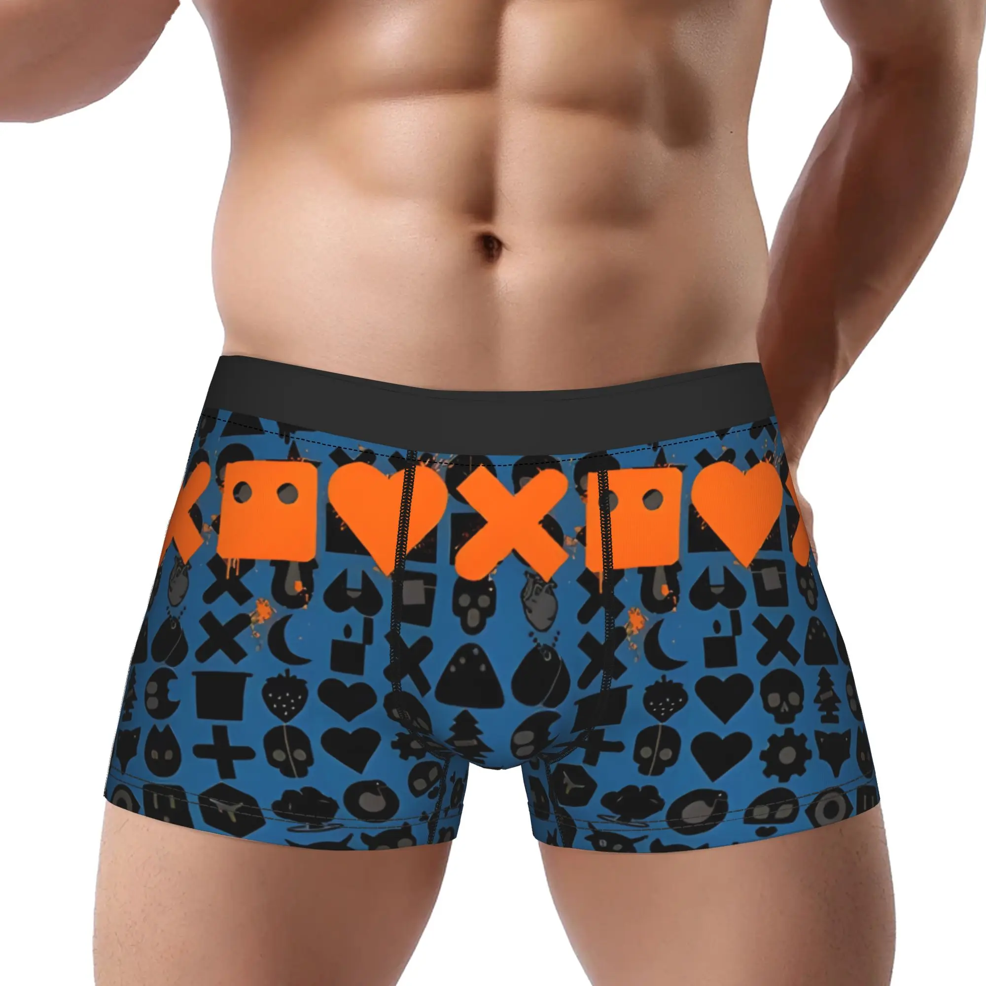 lLove Death Robots Robotic Love lLove Death and Robots Underpants Breathbale Panties Men's Underwear Ventilate Short Boxer Brief
