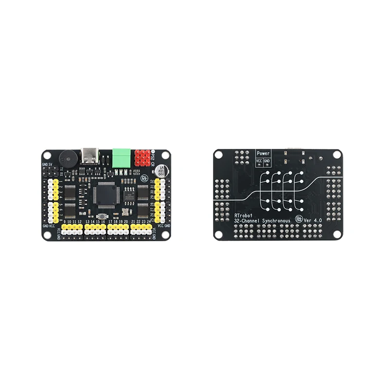 32 24 16 Channel Robot Servo Control Board Module Servo Motor Controller PS-2 Wireless Control USB/UART Connection Mode