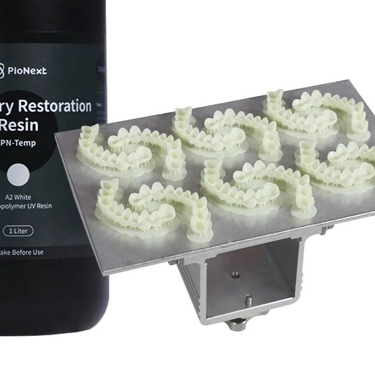 NN A1 A2 طابعة Creality-Pionext راتنجات ثلاثية الأبعاد لجسر التاج المؤقت راتنجات ذاتية المعالجة 500 جرام/1000 جرام #1