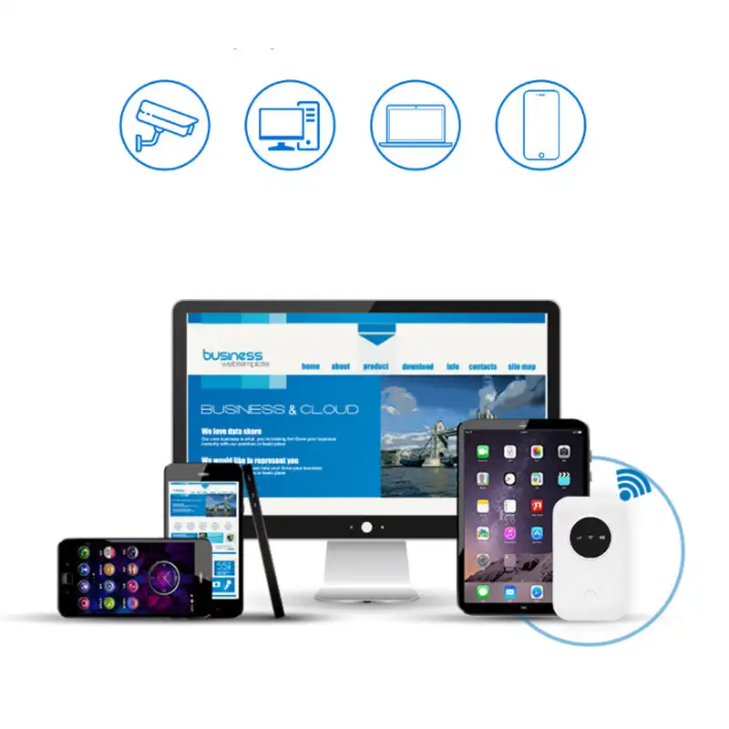 2025 Saku WiFi Seluler Portabel Nirkabel 4G LTE Bbar Seluler 4/5G LTE Router Wi-Fi Mobil Set Router WiFi 4G Portabel