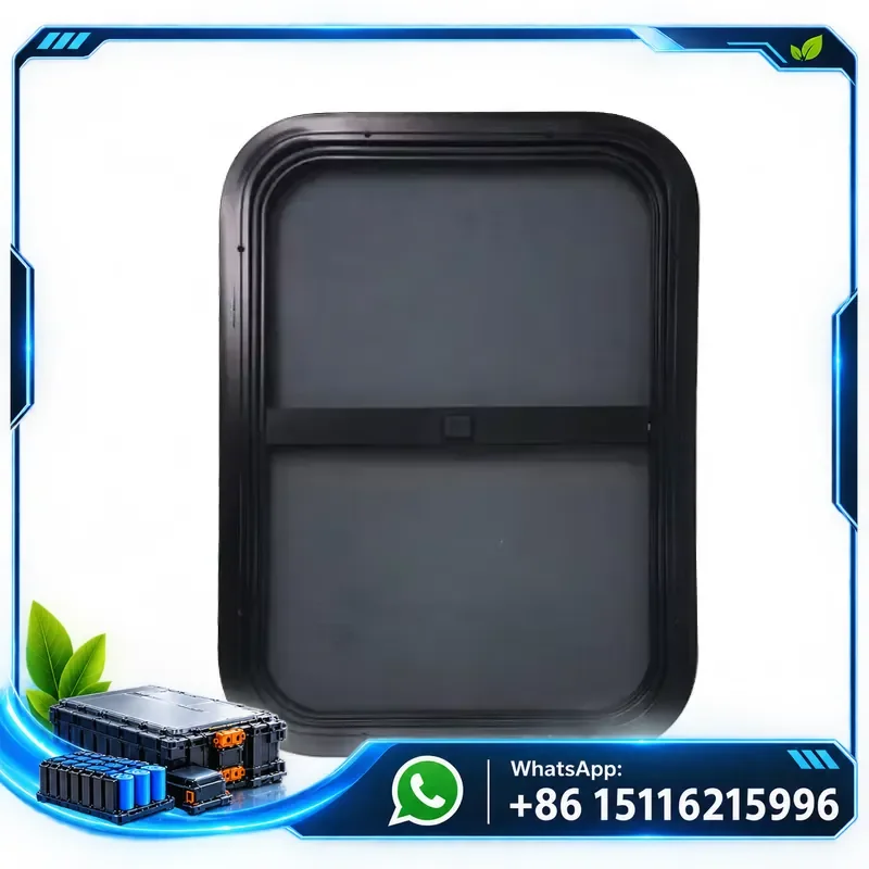 700*400mm Factory Price MayGood Vertical Sliding Radius Corner Sliding Window Flat Tempered Glass for Variety RVs