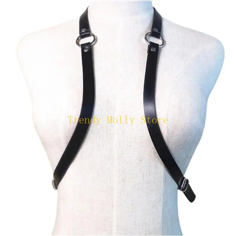 N5KB Rocker Body Body Associory Punk Harness Body Body Chain for Men Gothic Costumes