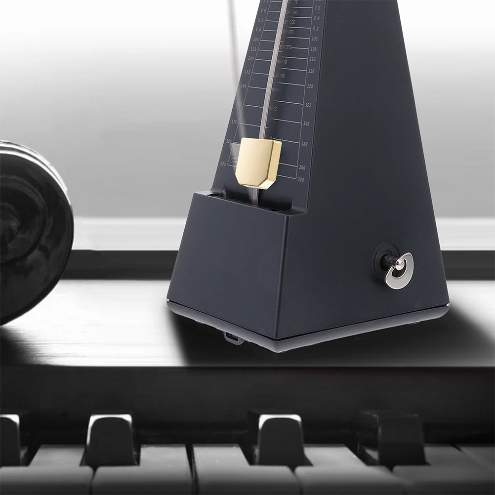 

2 Pcs Metronome Slider Mechanical Block Pendulum Metal Sliding Musical Instrument for