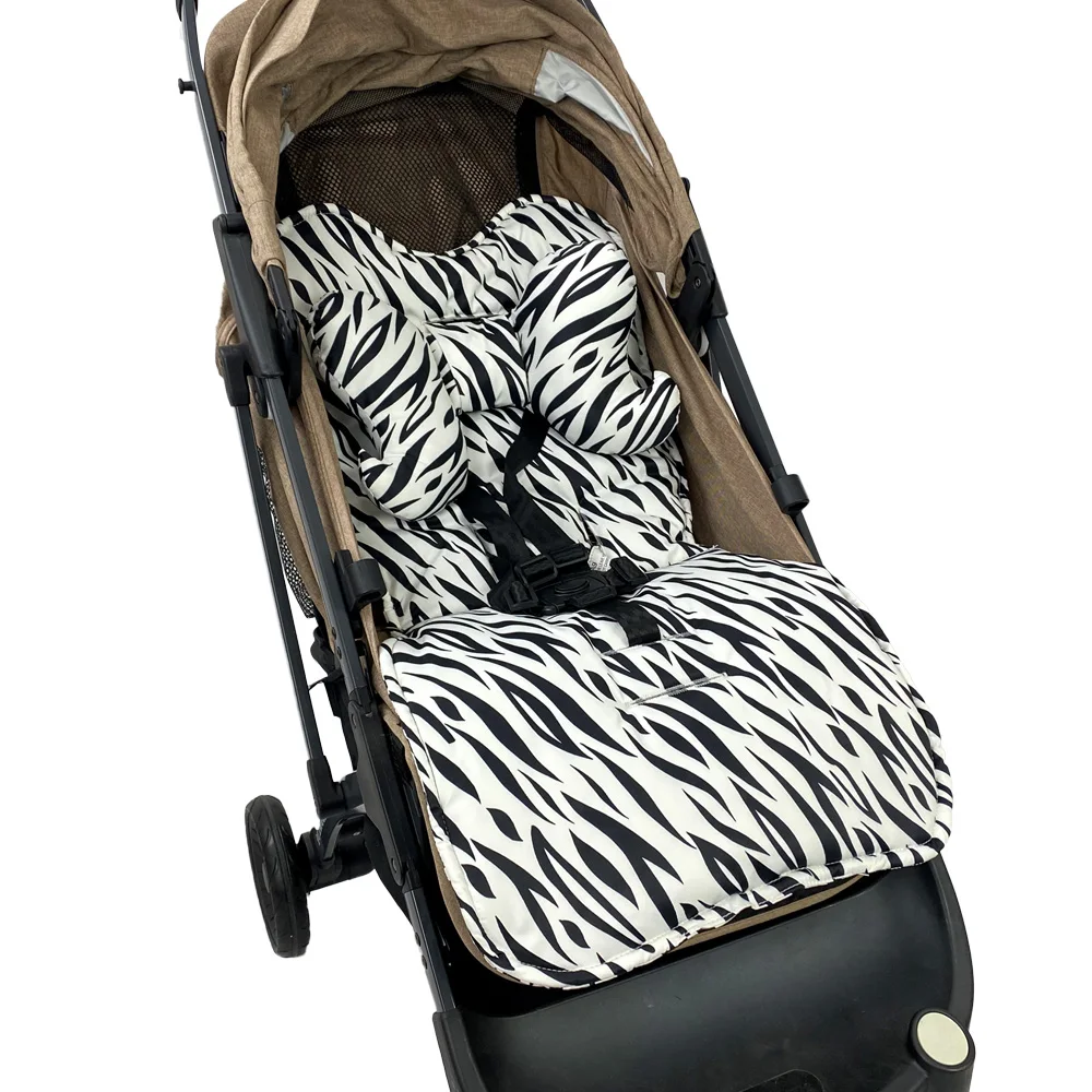 Baby Stroller Seat Cushion Kids Pushchair Car Cart High Chair Seat Trolley Soft Mattress Baby Stroller Cushion Pad Accessories