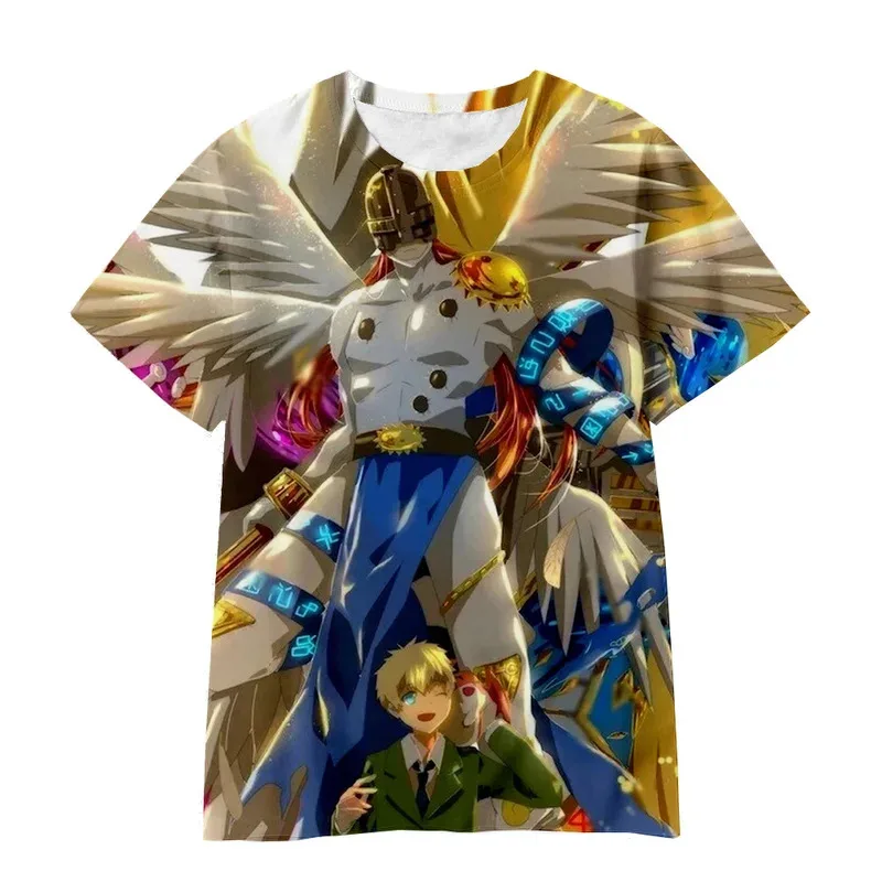 موضة جديدة ديجمون مغامرة ثلاثية الأبعاد تي شيرت مطبوع أنيمي الوحوش الرقمية الرجال النساء عادية تي شيرت Harajuku الهيب هوب تيز القمم للجنسين