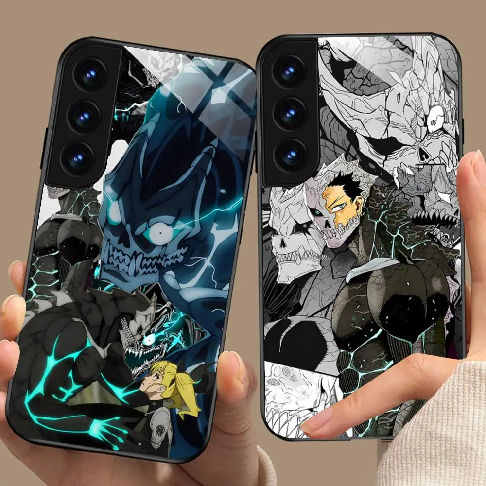 

Kaiju No.8 Kafka Hibino Phone Case for Samsung Galaxy S26 S25 S24 S23 S22 S21 S20 Note20 Plus FE Ultra Glass Colorful Cover
