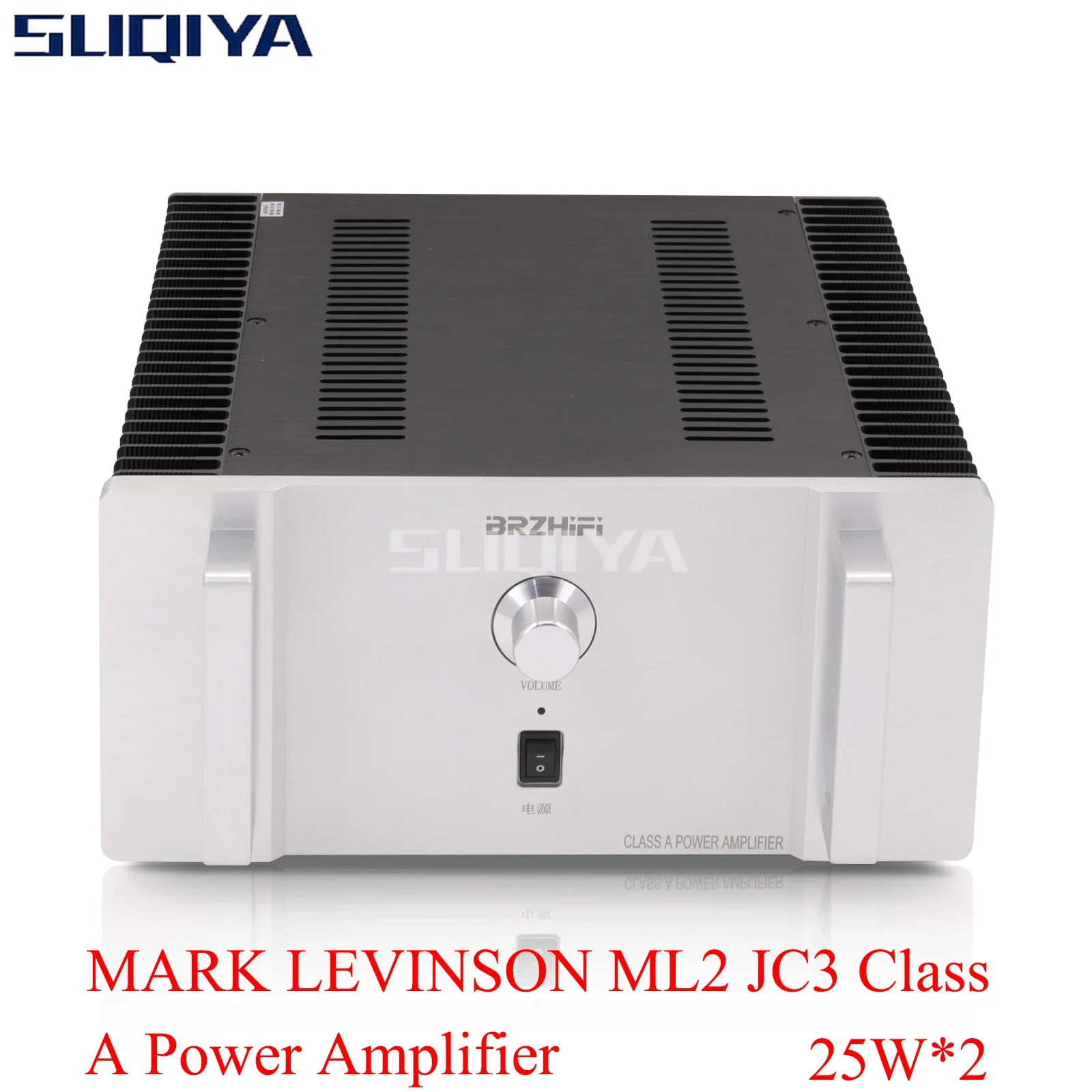 

SUQIYA-25w*2 Replica MARK LEVINSON ML2 JC3 Class A Power Amplifier Sweet Voice High Power HIFI 2-channel Audio Amplifier