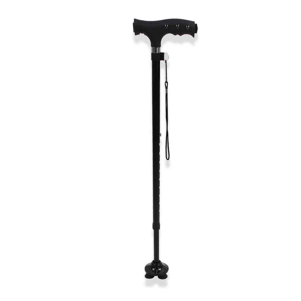 Alpaka ultra-light aluminum cane premium filial piety four-foot cane for elderly people