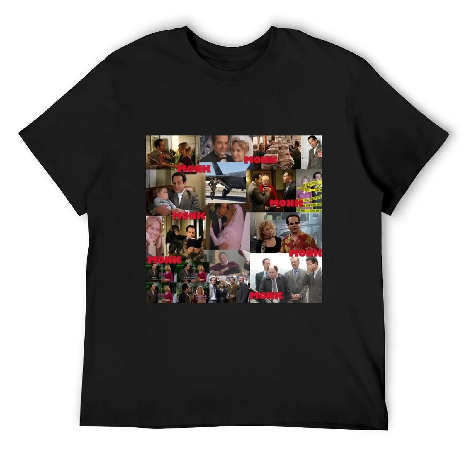 

Monk Collage T-Shirt football t shirt baggy shirts Clothing luxury designer mens t shirts