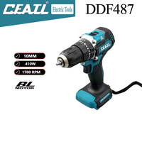 🔋 CFATL DDF487 Cordless Driver Drill Brushless Electric Impact Screwdriver Rechargeable Power Tool For Makita 18v Battery
