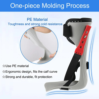 Adjustable Afo Foot Drop Brace Splint Ankle Foot Orthosis Walking with Shoes or Sleeping for Stroke Hemiplegia Inner