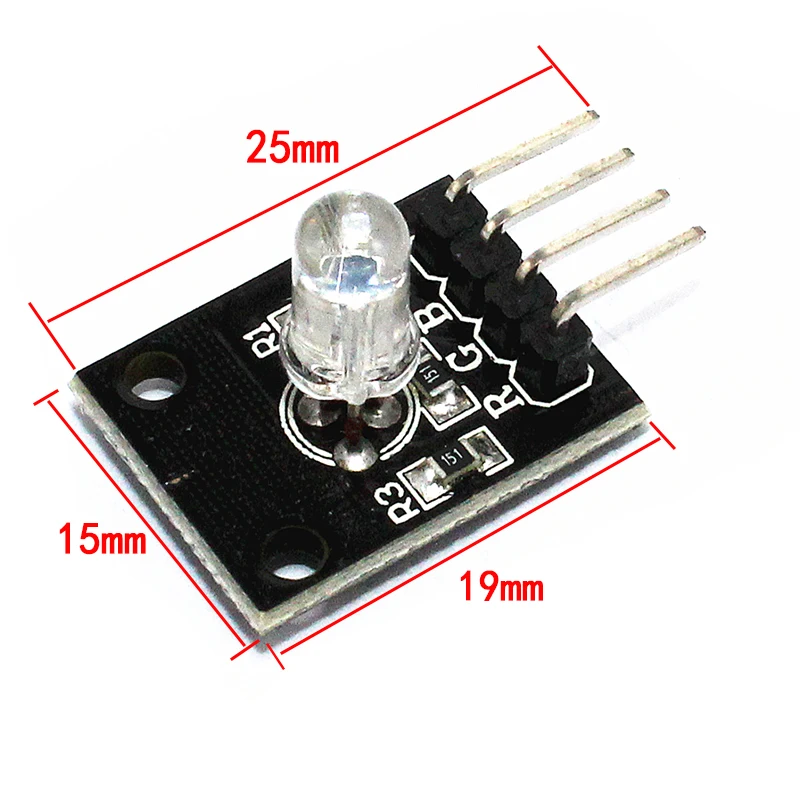 Slimme Elektronica 4pin Rgb Module KY-016 Drie Kleuren 3 Kleuren Rgb Led Sensor Module Voor Arduino Diy Starterkit Ky016