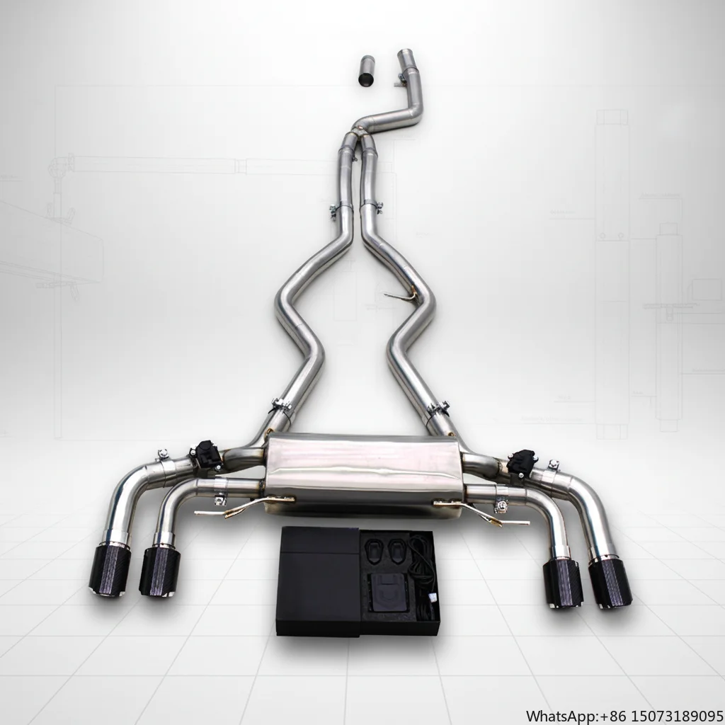 

OEM Valvetronic Exhaust Muffler for M340/M340i 3.0T 2019-2024 Stainless Steel Racing Valve Catback Exhaust System With OPF