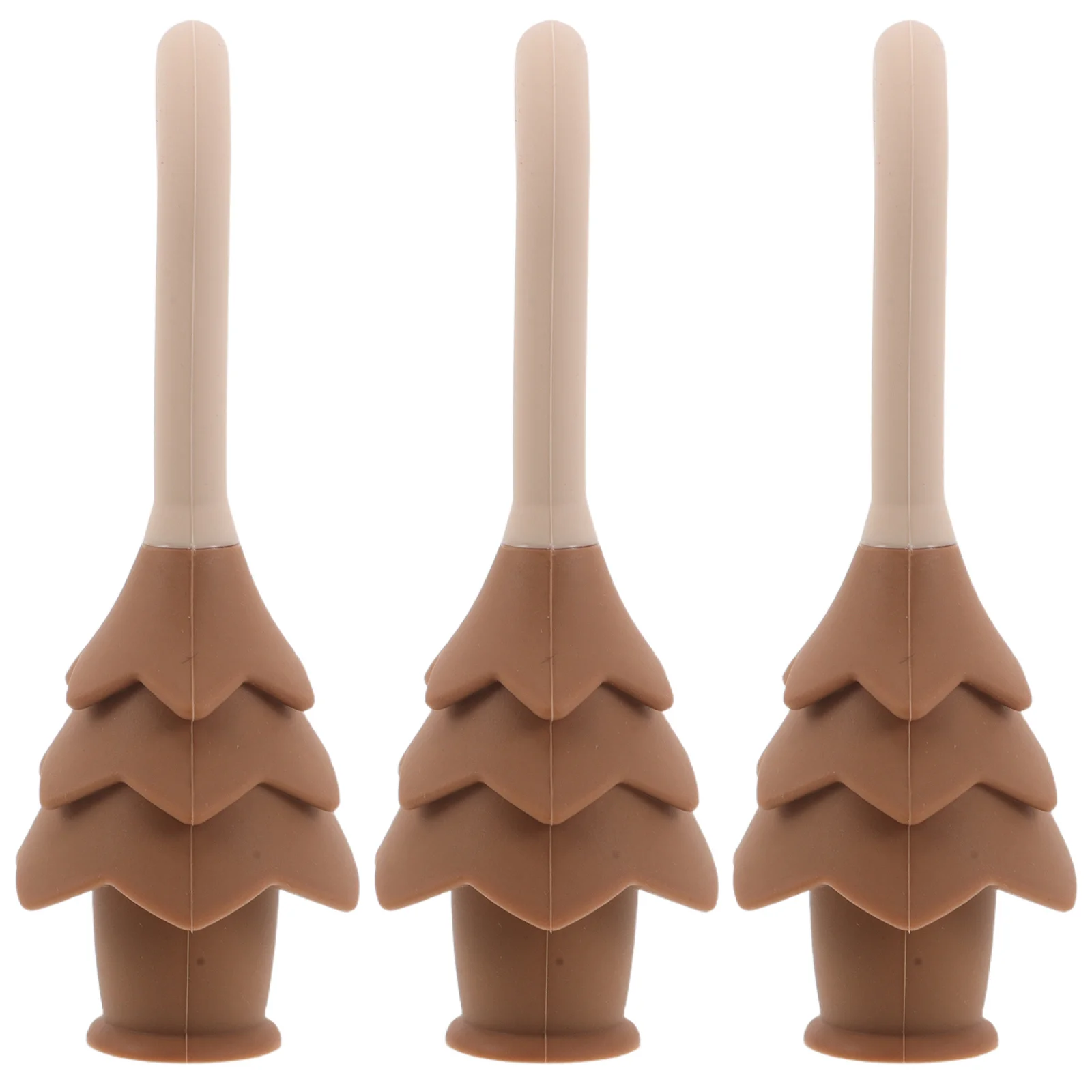 

3Pcs Door Pinch Guards Proof Silicone Hanging Doorstop Anti Pinch Hand Block for Safety Small Door Stopper Pine Tree