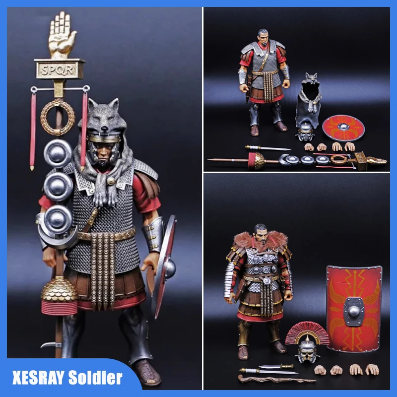 XESRAY Fight For Glory 1/12 Soldier Roman Legion Centurion & Infantry & Flagbearer Action Figures Model customized Toy In Stock