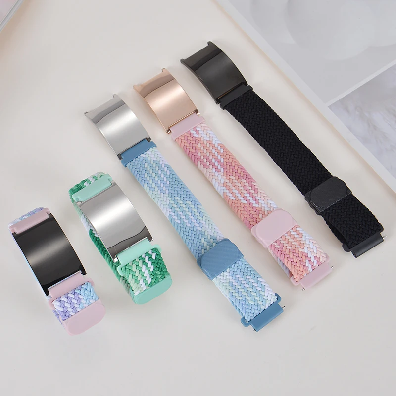 Personalisiertes Medizinisches Warnarmband Elastisches Nylon Individuell Graviertes Etikett Medizinisches ID-Armband Verstellbares Andenken-Geschenk für die Gesundheit – Detail 10