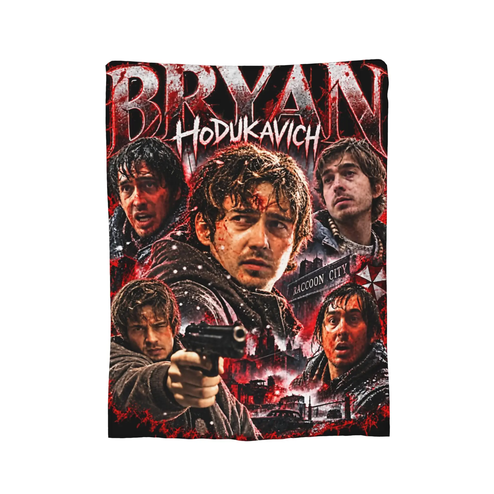 Bryan Hodukavich 2026 Movie Blanket Flannel Vintage Soft Throw Blankets for Bedding Lounge All Season