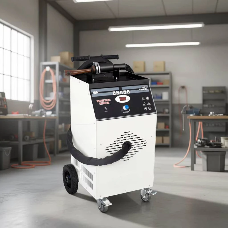 NH80 5.2KW Portable High-Frequency Induction Heater 220V Water-Cooled (20L) High Efficiency, Suitable For Bolt And Bearing