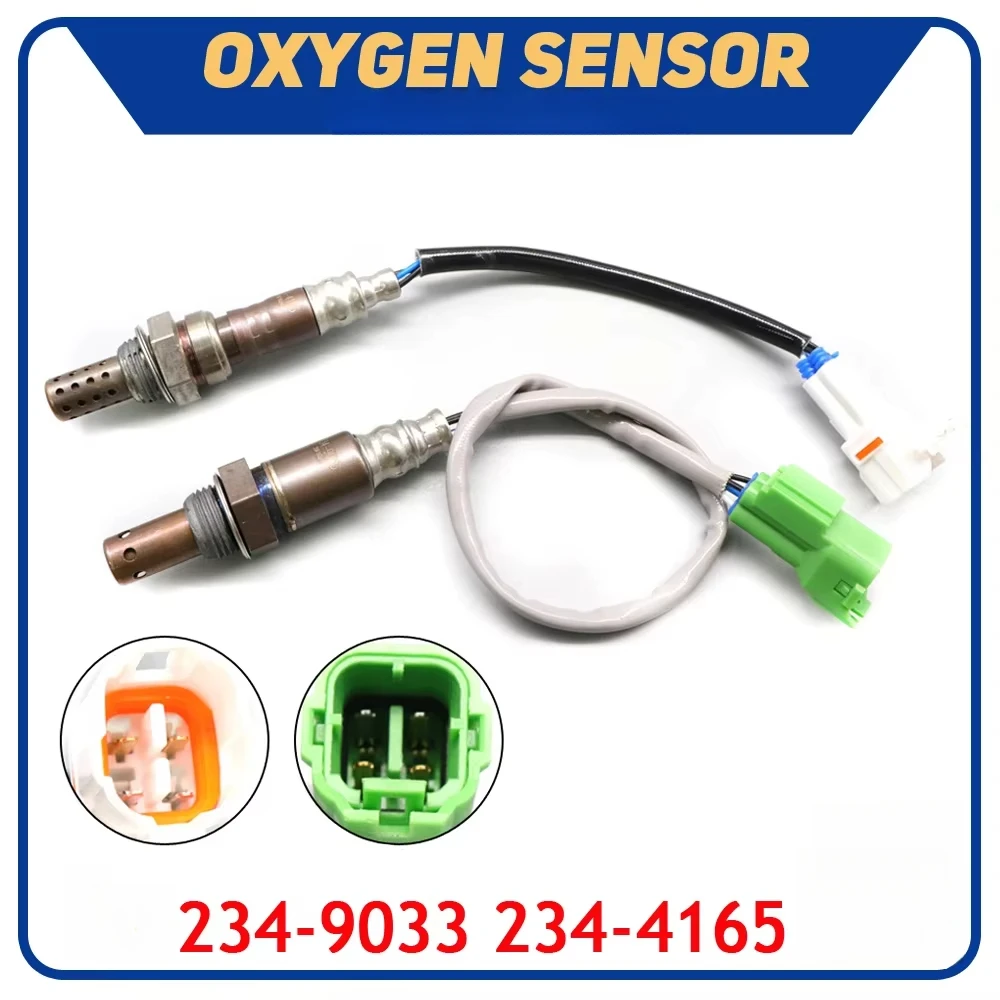 2x Upstream & Downstream Air Fuel Ratio Lambda O2 Oxygen Sensor 234-9033 234-4165 For Suzuki SX4 2.0L-L4 2008-2009 18213-80J10