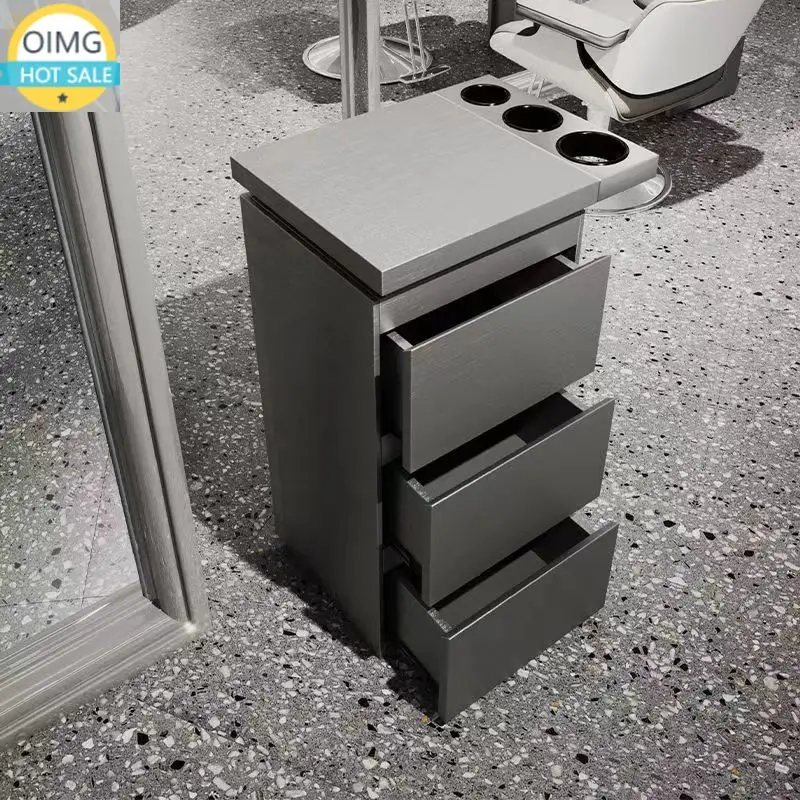 Barber Shop Dedicated Salon Cabinet Storage Trolley Multi-layer Modern Design Beauty Salon Kapsalon Opbergkast Salon Furniture
