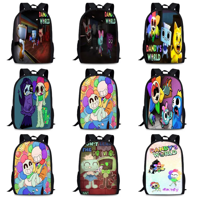 

Danny's World Backpack 15 Inch Single-layer Cartoon Backpack With Large Capacity For Students And Children book pack Backpack