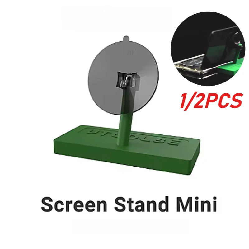 2UUL Giant Stability Support Holder Screen Side-mounted Clamping Fixture with Strong Fixed Suction Cup for IPhone Repair Tools