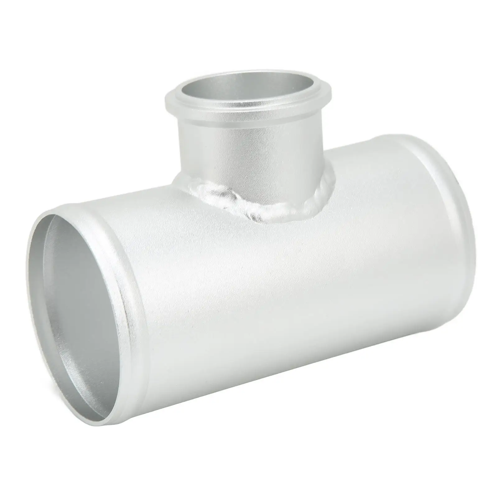 

Universal 50mm V Band BOV Flange 3in Pipe OD Secure Clamping Aluminum Silver for all 50mm Blow Off Valve