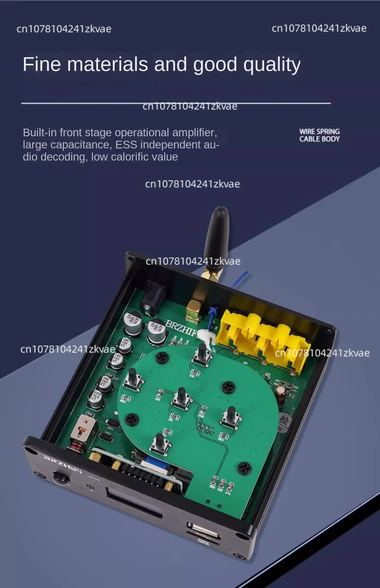 HD Lossless Music Player ESS9018 Decoding Bluetooth 5.0 U Disk TF Card FM Radio HIFI Digital Turntable 2.1 Channel Output