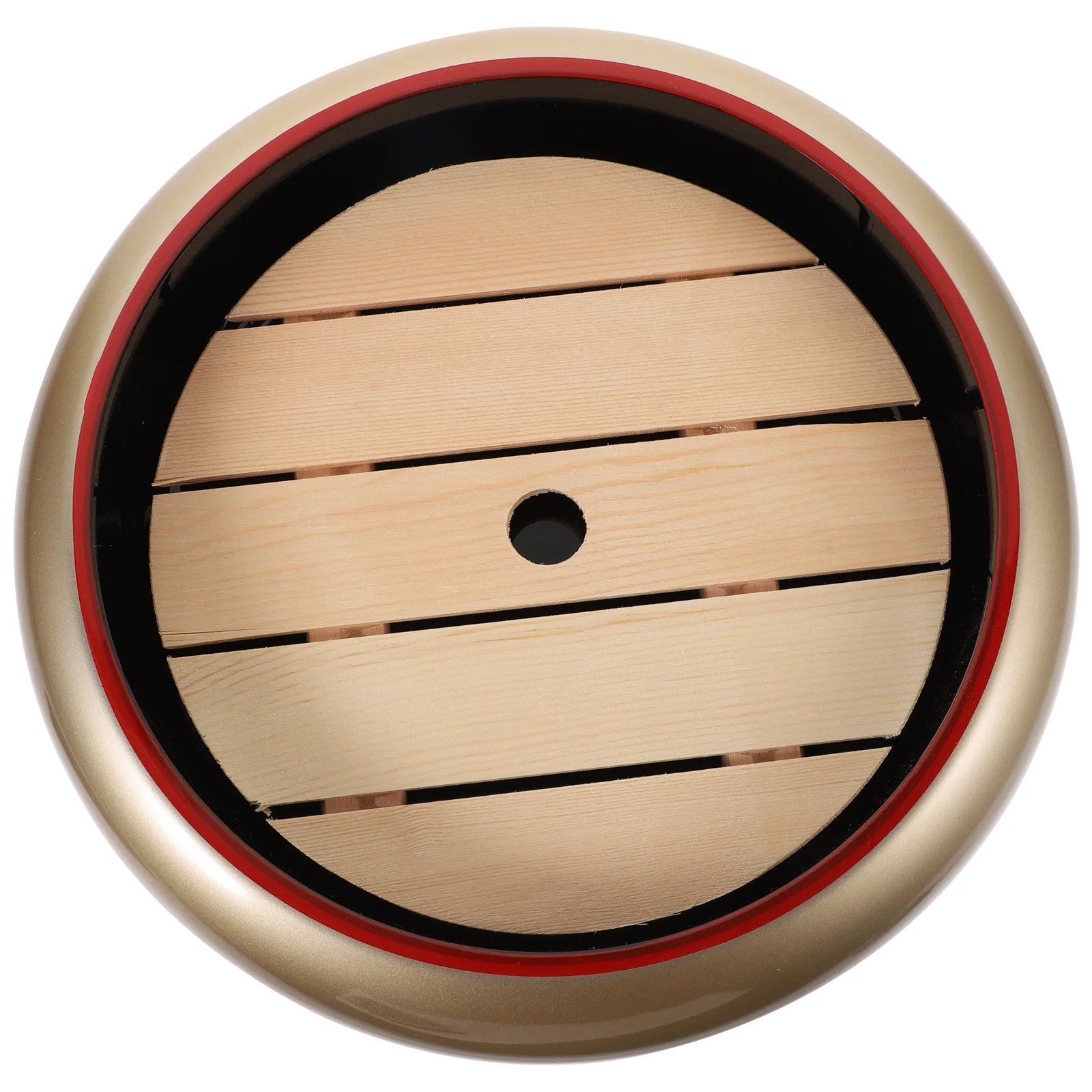 

2 Pcs Sushi Bucket Holder with Wooden Board Platters Tableware Food Dish Service Japanese Plate Sashimi Cold