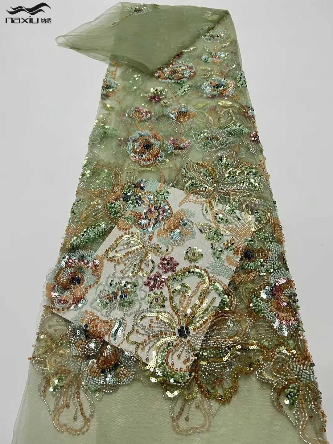 

Кружево Madison 2026: роскошная французская ткань, высококачественное африканское кружево с бисером, вышивкой и пайетками, тюль, 5 ярдов, для платья