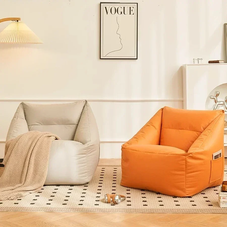 Bean Bag Lazy Person Sofa Tatami Single Small Apartment Sofa Chair Can Lie Down Or Sleep, Rental House Lounge Chair Sitting Pier