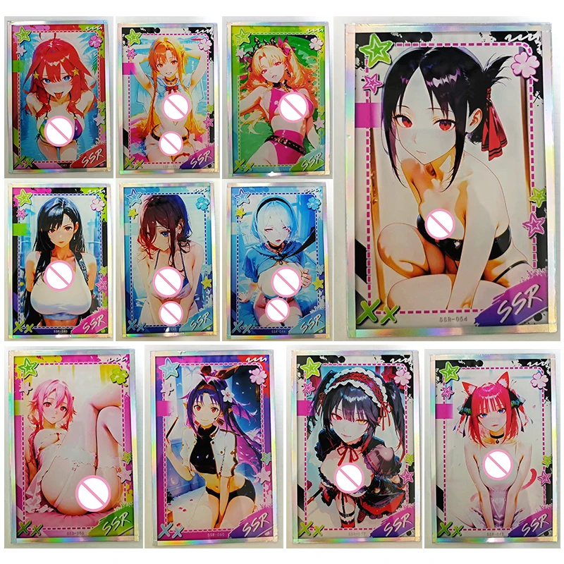 

Аниме История Богини SSR Series Card Shinomiya Kaguya Tokisaki Kurumi Коллекционные карты Рождественские подарки на день рождения Детские игрушки