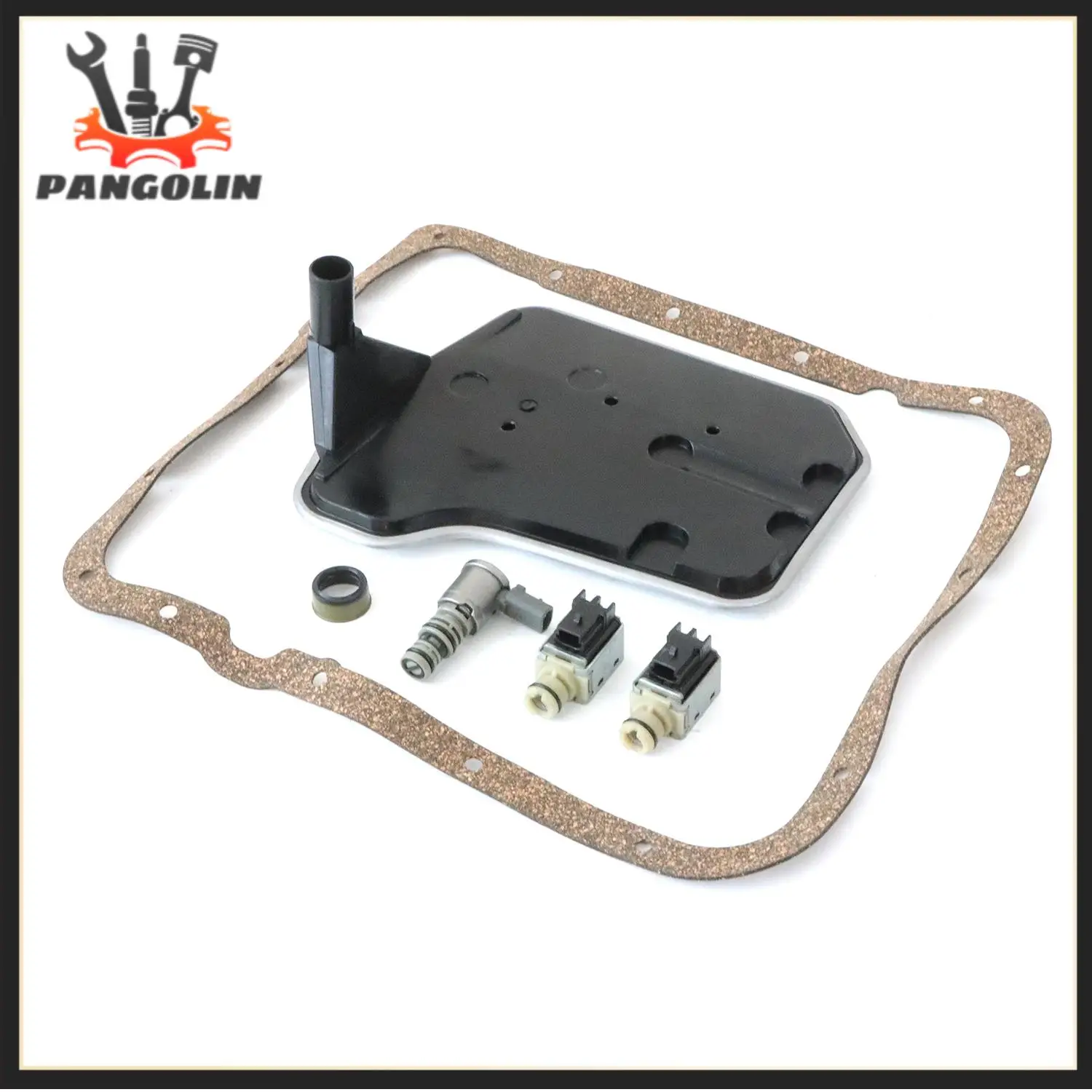 

4T65E 4L60E Transmission Solenoid Valve 24230298 10478120 With TCC And PWM Downshift Mobile A&B Solenoid Filter For 1993-1997