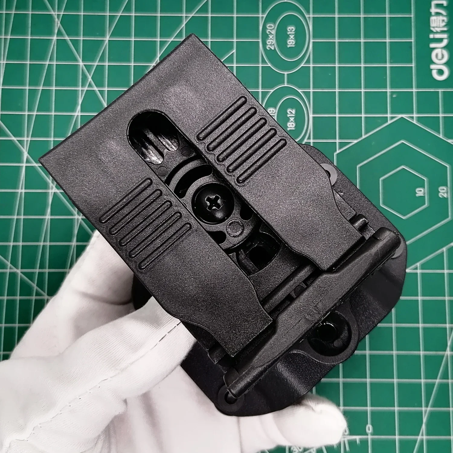 Kydex-Scheide mit Schnellverschluss, Holster, Taschenlampe, Gürteltasche, taktische Tragetasche für LOOP GEAR SK05 PRO (Taschenlampe nicht enthalten) – Detail 2