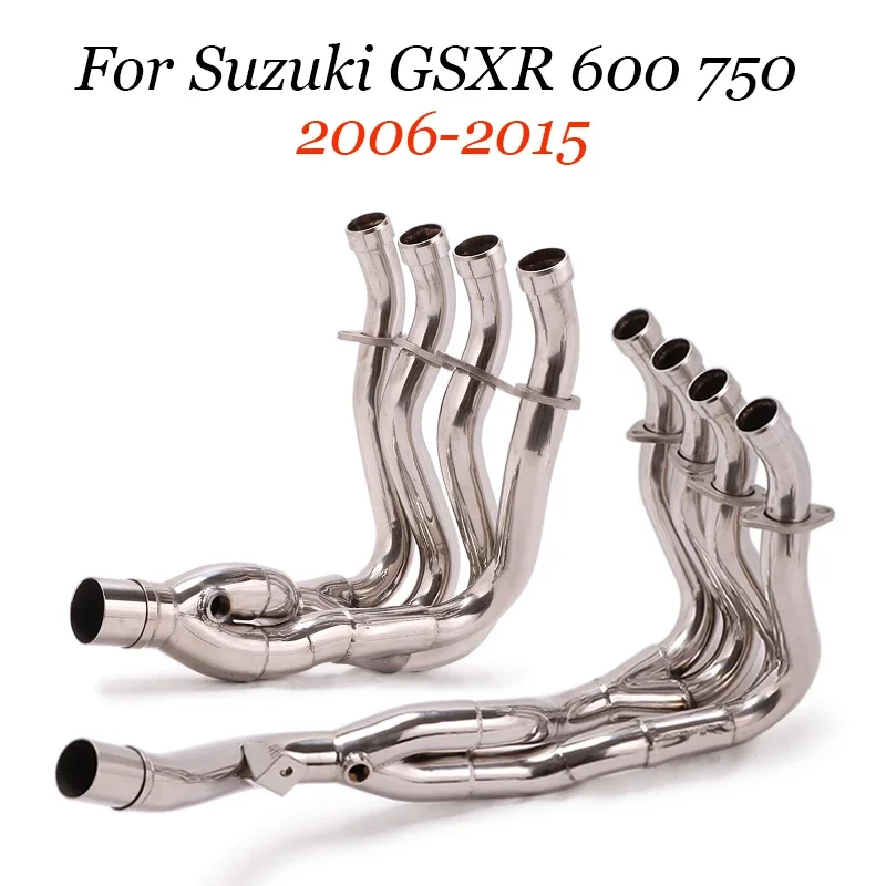 It is suitable for small and medium RGSXR600 750 front exhaust pipes, K6, K7, K8 CBR1000 middle sections