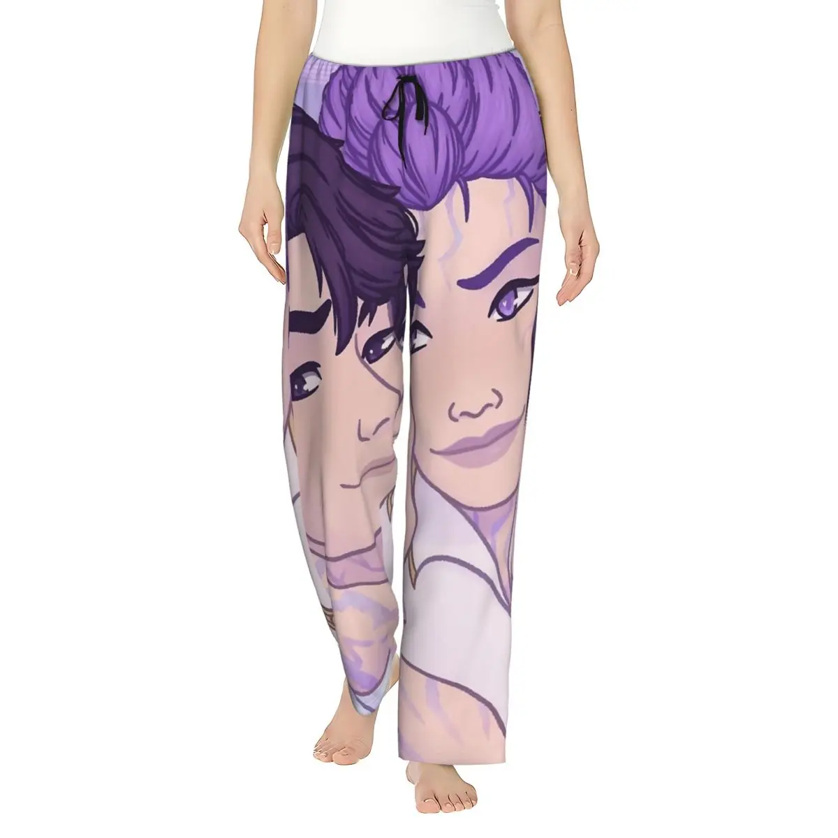 

Pajamas For Female Rumi And Jinu Kpop Demon Hunters Sleep Pajama Pants Soft Comfy Pockets Sleeping Pants Vintage Home Trousers