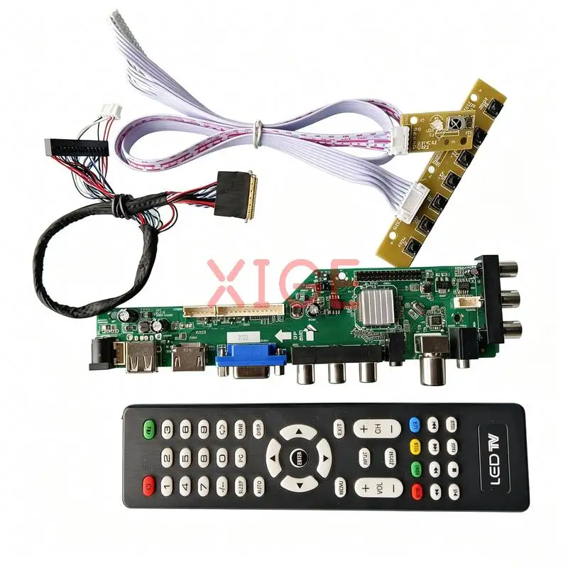 

Drive Board Fit BT140GW02 BT140GW04 BT140GW01 BT140GW03 Laptop Screen 1366*768 40-Pin LVDS 1366x768 HDMI/VGA/AV/USB/DVB Kit DIY