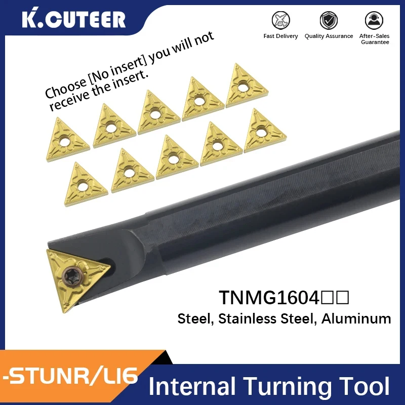Internal turning tool S16Q-STUNR16 S18Q-STUNR16 S20R-STUNR16 CNC lathe tool TNMG16 Carbide insert internal tool holder