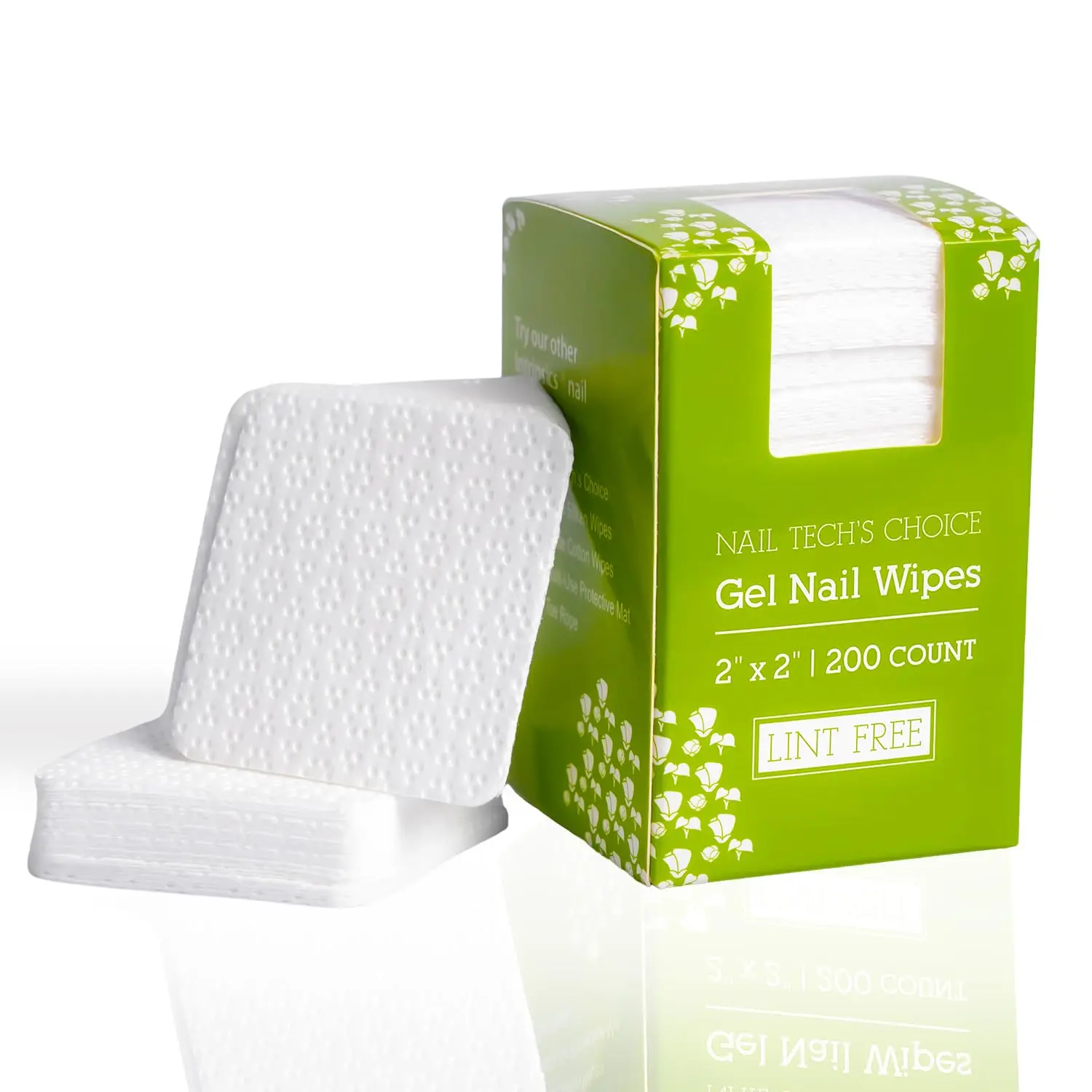 

Lint-Free Gel Nail Wipes – 200 Count, Non-Woven Disposable Pads for Polish Removal & Nail Prep