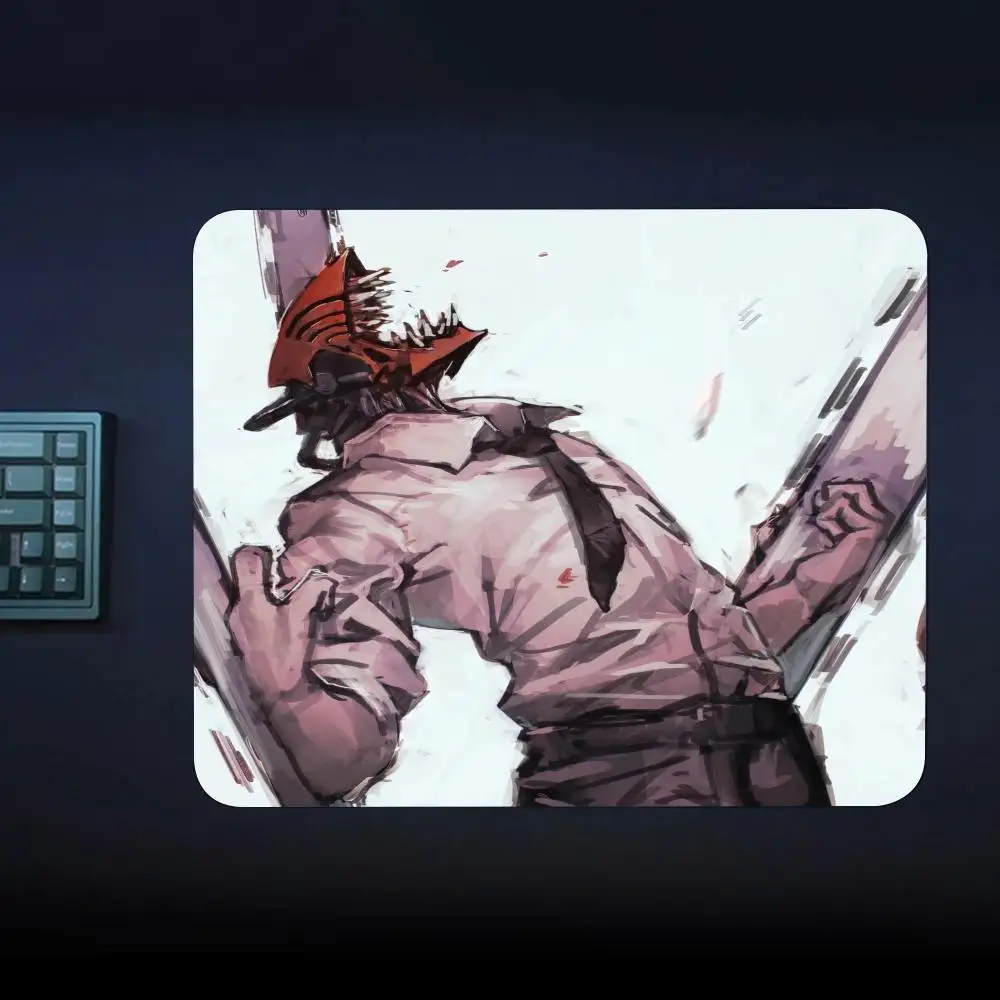 أنيمي C-Chainsaw مان ماوس الوسادة الألعاب أجهزة الكمبيوتر المحمولة ماوس ألعاب السجاد لوحة المفاتيح حصيرة مكتب حامي أنيمي الكرتون مسند الماوس