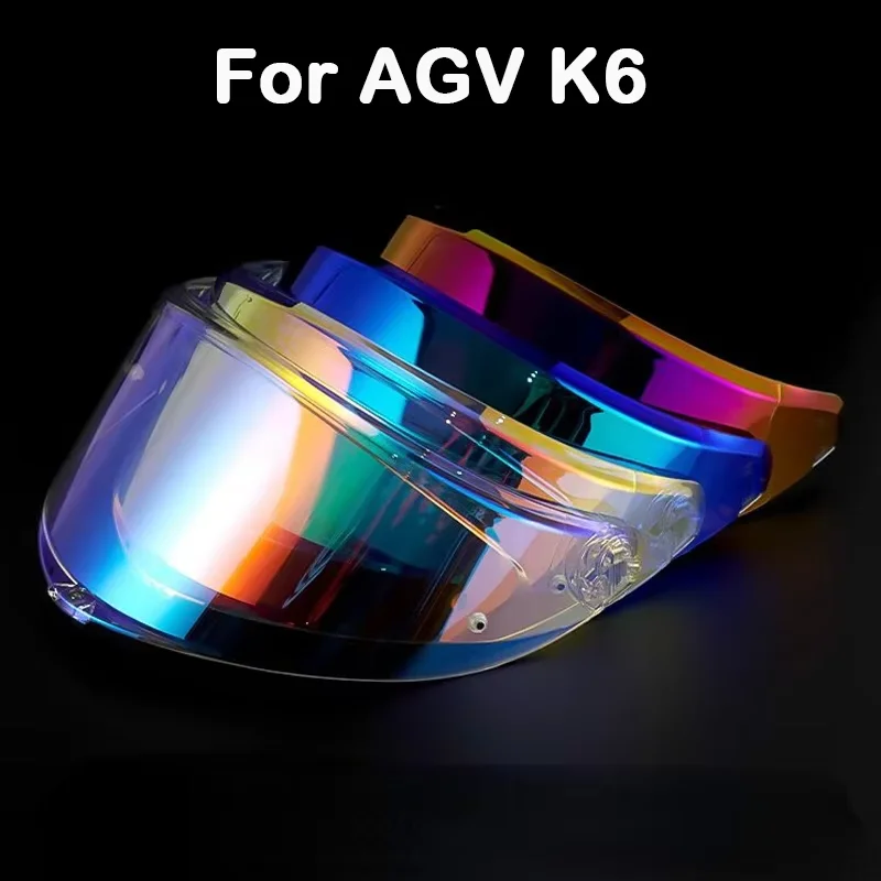 

Helmet Visor For AGV Motorcycle Helmets Night Vision Visor Lens Case For AGV K6 Helmet Lens Windshield Motorcycle Accessories