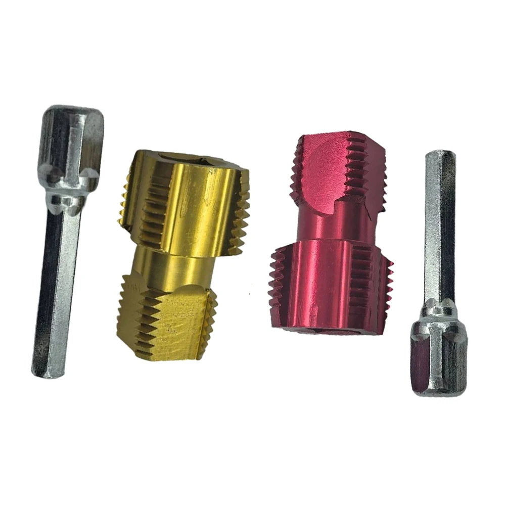 

2pcs Water Pipe Threader 20MM+25MM Pipes Tapping Tool Internal Thread External Thread Integrated Die Water Pipe Parts