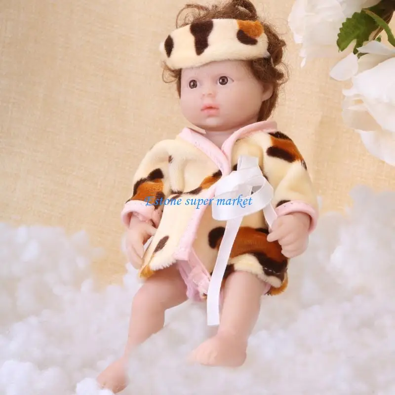090B 6 ''ชีวิตเหมือนตุ๊กตา Reborns ของเล่นรูปปฏิสัมพันธ์ FullBody ซิลิโคนทารกตุ๊กตาสาวที่ดูจริงพร้อมขาที่สามารถเคลื่อนย้ายได้