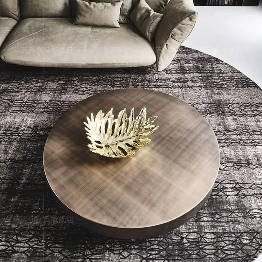 Unique Modern Coffee Table Living Room Luxury Home Coffee Table Italian Ornament Metal Retro Convertible Mesa Redonda Home Decor