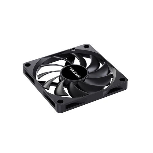 Imagen 2 del producto TEUCER UT-8010 ventilador de refrigeración del chasis 80x10mm tamaño ultrafino PWM 4PIN para refrigeración de CPU de computadora de escritorio