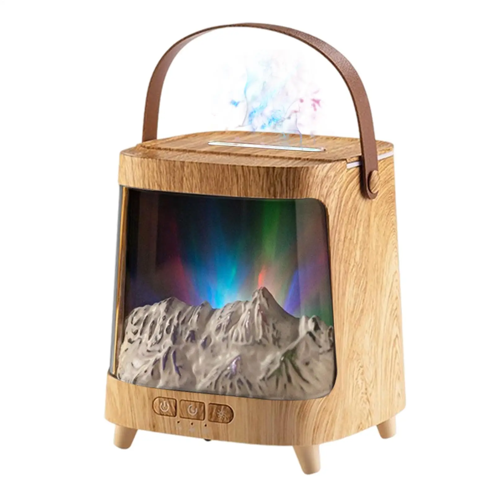 

Диффузор с пламенным маслом, 7-цветный увлажнитель воздуха с светлым пламенем, 200 мл, ультра-тихий умный пульт дистанционного управления с таймером, ароматическая машина для дома